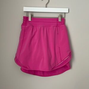 Lululemon tennis/golf skirt pink